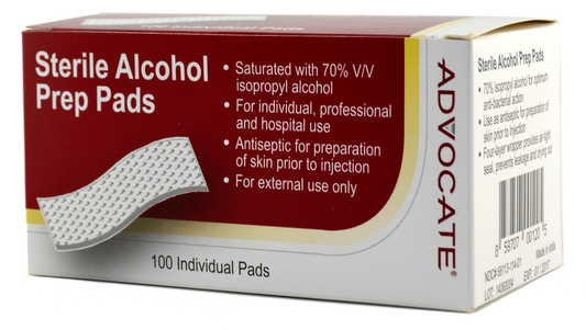 Advocate Sterile Alcohol Prep Pads