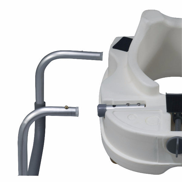 Drive Medical 2-in-1 Locking Raised Toilet Seat