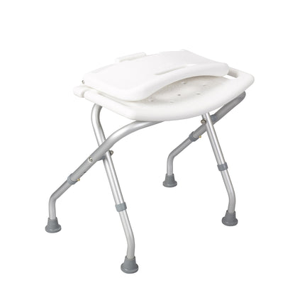 Folding Bath Bench with Backrest