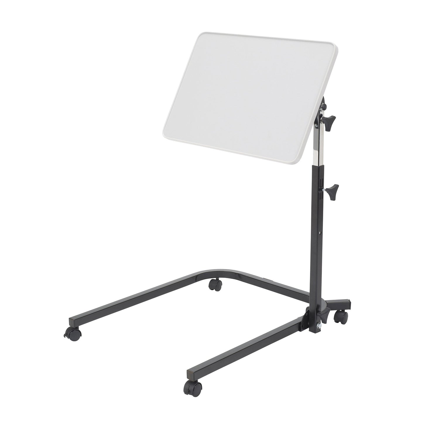 Drive Medical Pivot and Tilt Adjustable Overbed Table