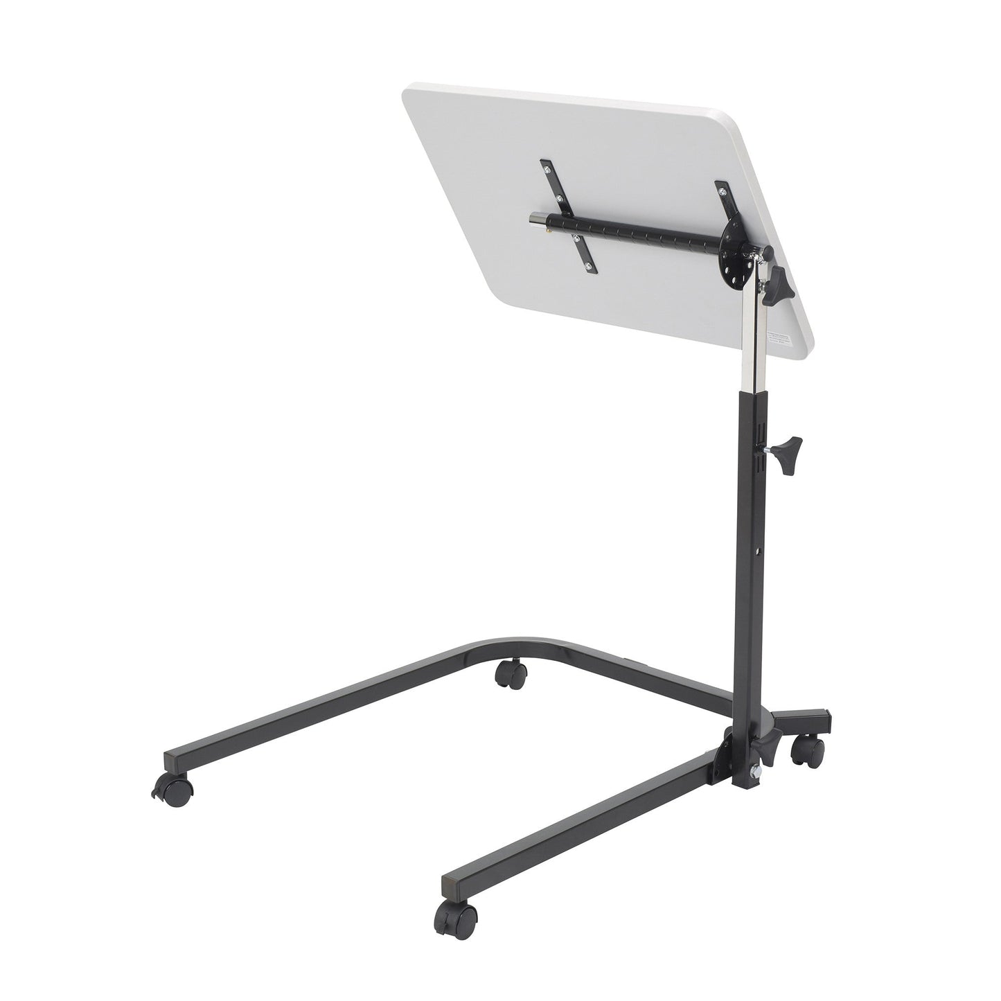 Drive Medical Pivot and Tilt Adjustable Overbed Table