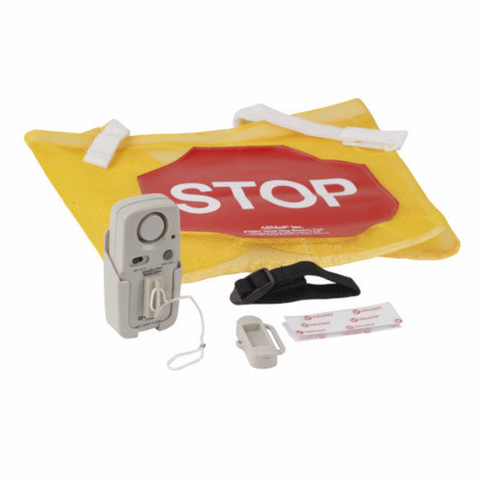 High Visibility Door Alarm Banner with Magnetically Activated Alarm System