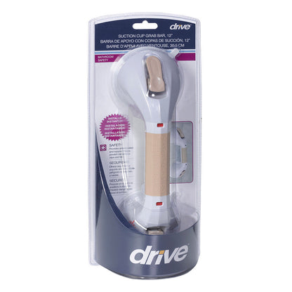 Suction Cup Grab Bar, 12" By Drive Medical