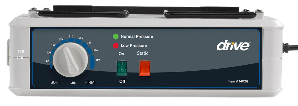 Med-Aire Alternating Pressure and Low Air Loss Overlay System, 5" By Drive Medical