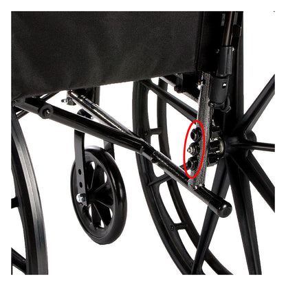 Cruiser X4 Lightweight Dual Axle Wheelchair with Adjustable Detatchable Arms By Drive Medical