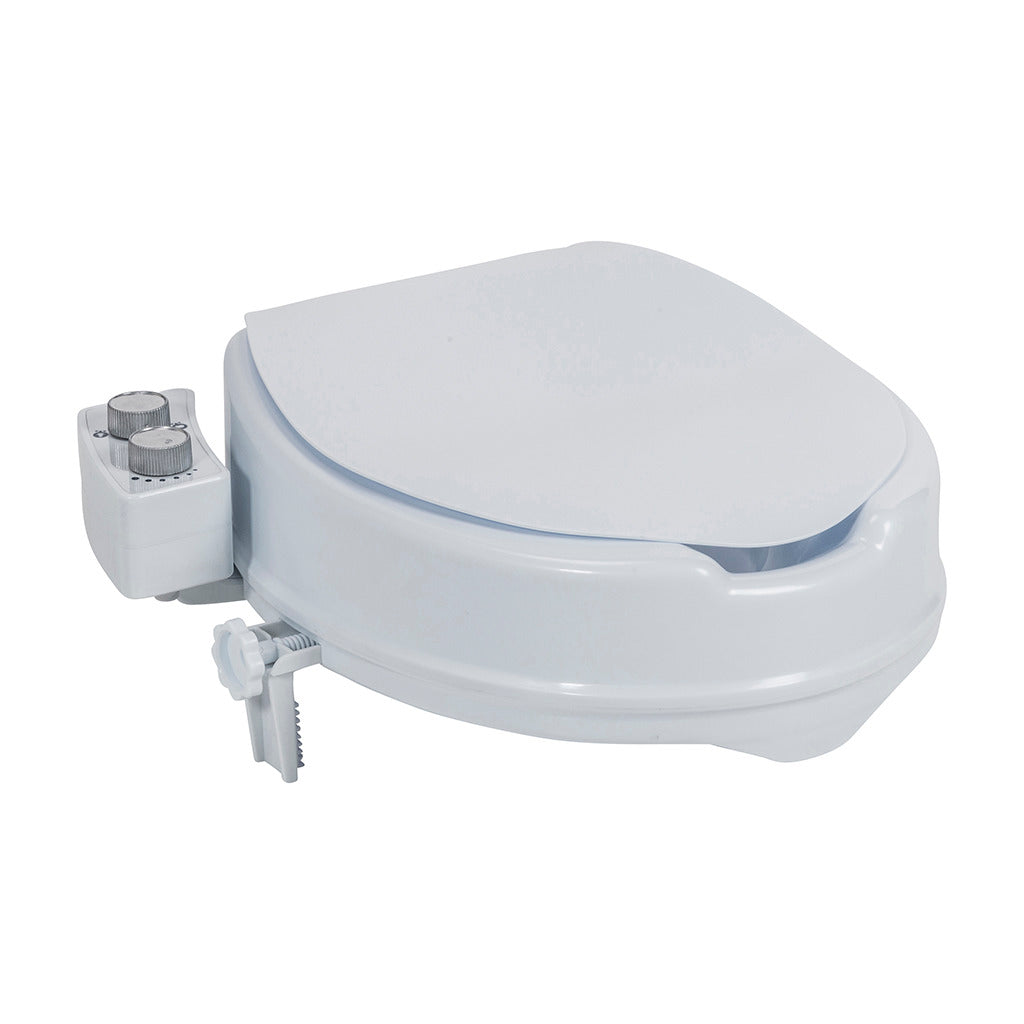 PreserveTech Raised Toilet Seat with Bidet By Drive Medical