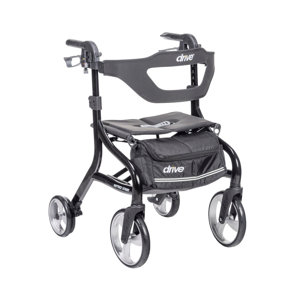 Nitro Sprint Rollator Rolling Walker By Drive Medical