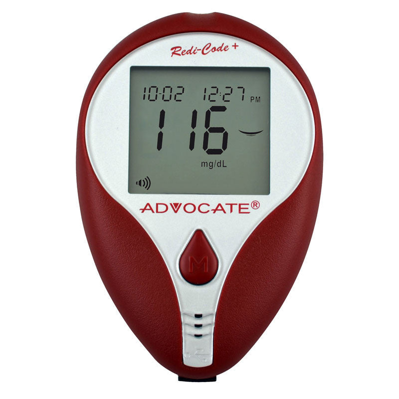 Advocate Redi-Code Plus Speaking Blood Glucose Meter