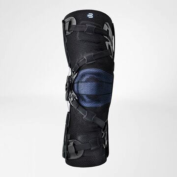 GenuTrain® OA Orthosis for compression and unloading of the knee joint.