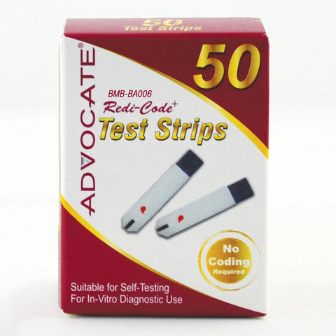 Advocate Redi-Code Plus Test Strips