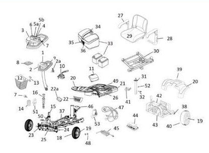 SPITFIRE EX 1420 Replacement Parts