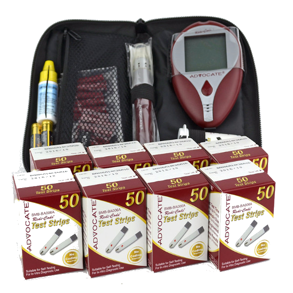 Advocate Redi-Code Plus Speaking Blood Glucose Meter Kit