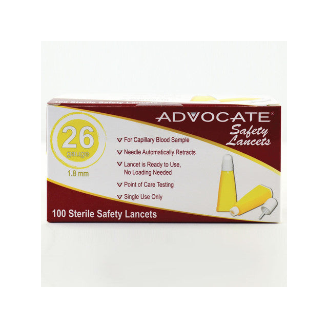 Advocate Safety Lancets 200 box