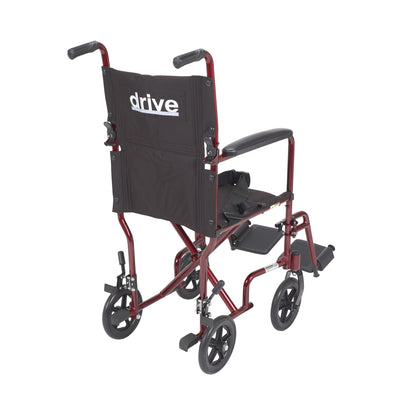 Drive Medical Aluminum Transport Wheel Chair 17"