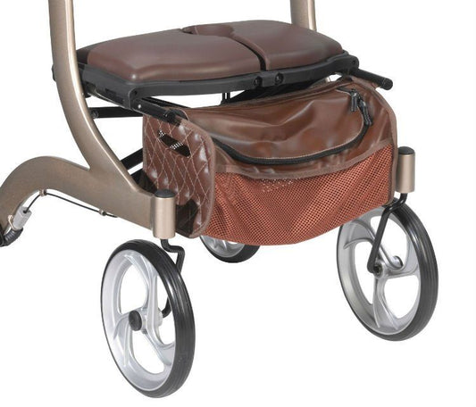 Tote Bag for Brown Nitro DLX Walker Rollator