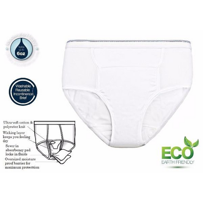 CareActive Men's Reusable Incontinence Brief