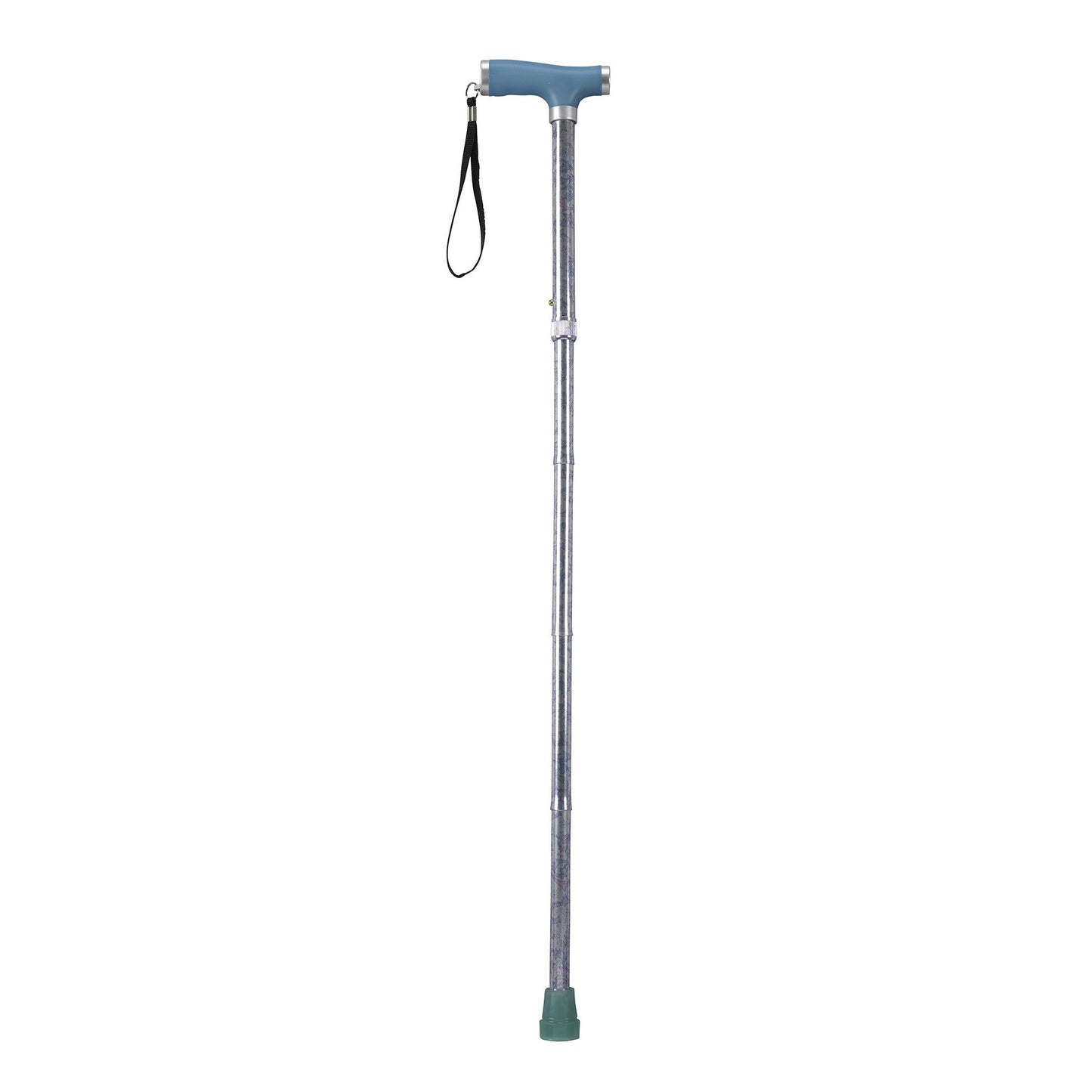 Folding Cane with Glow Gel Grip Handle by Drive Medical