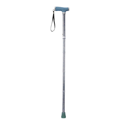 Folding Cane with Glow Gel Grip Handle by Drive Medical