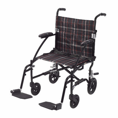 Drive Medical Fly Lite Ultra Lightweight Transport Wheelchair