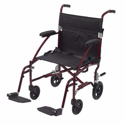 Drive Medical Fly Lite Ultra Lightweight Transport Wheelchair