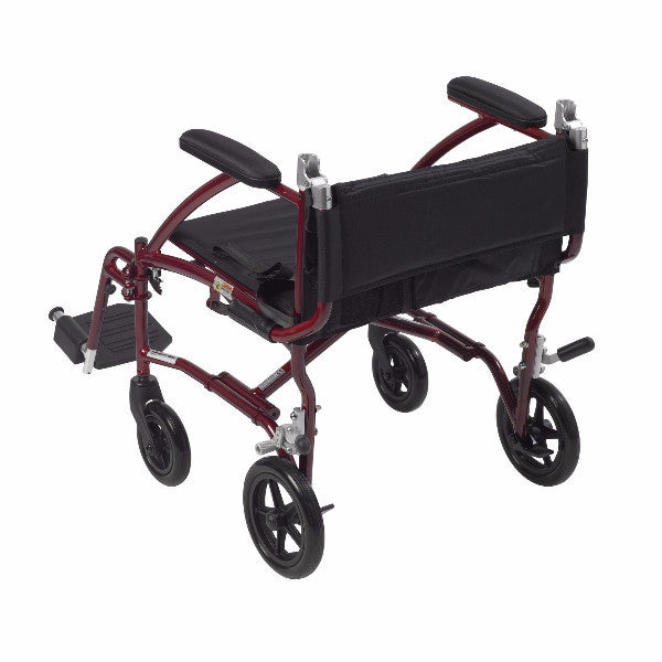 Drive Medical Fly Lite Ultra Lightweight Transport Wheelchair