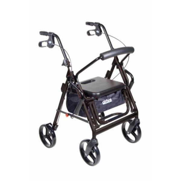 Duet Dual Function Transport Wheelchair Walker Rollator