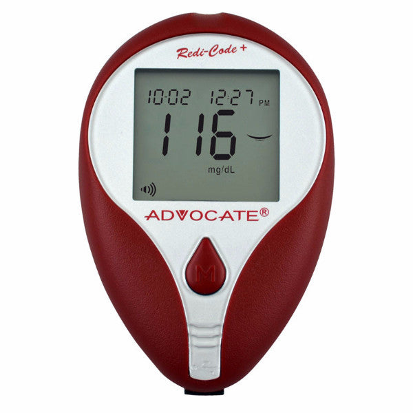 Advocate Redi-Code Plus Non-Speaking Blood Glucose Meter