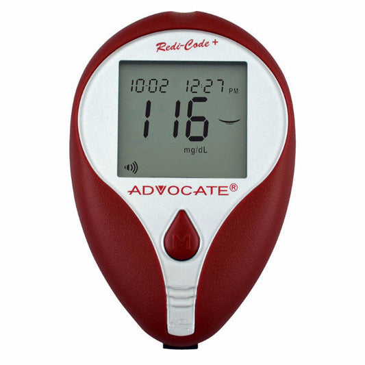 Advocate Redi-Code Plus Non-Speaking Blood Glucose Meter