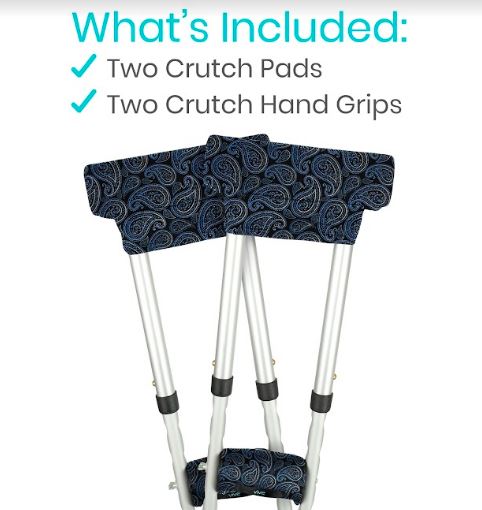 Crutch Pads By Vive Health