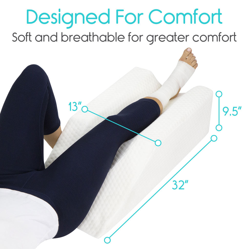 Knee Elevation Pillow By Vive Health