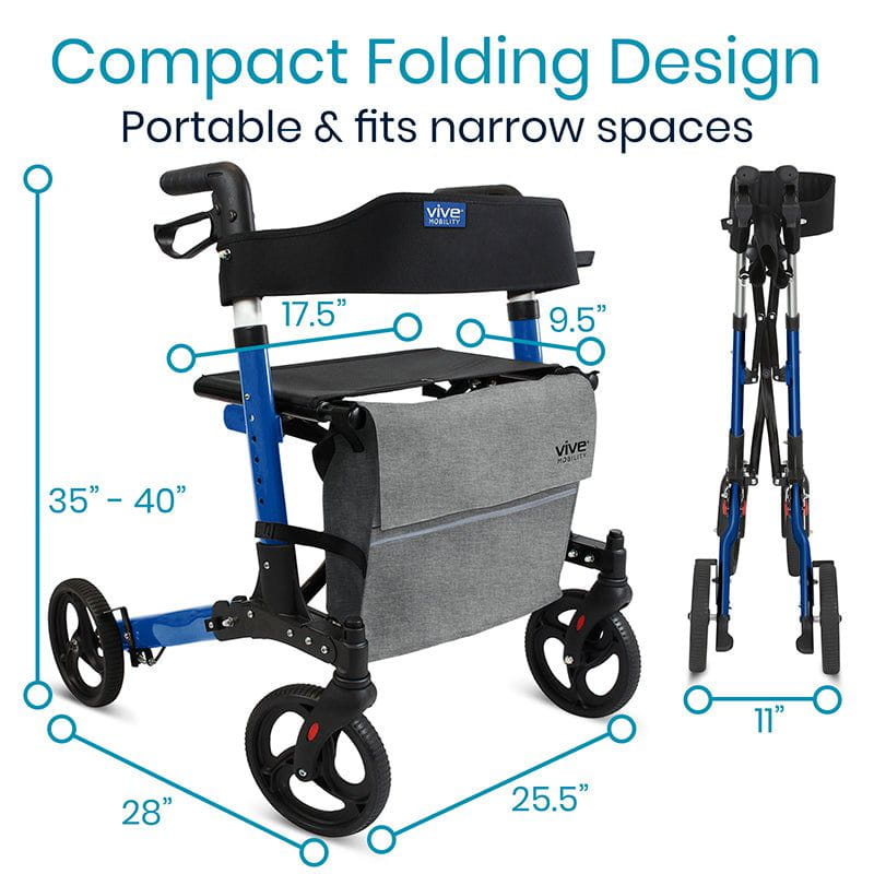 Vive Foldable Rollator Series T