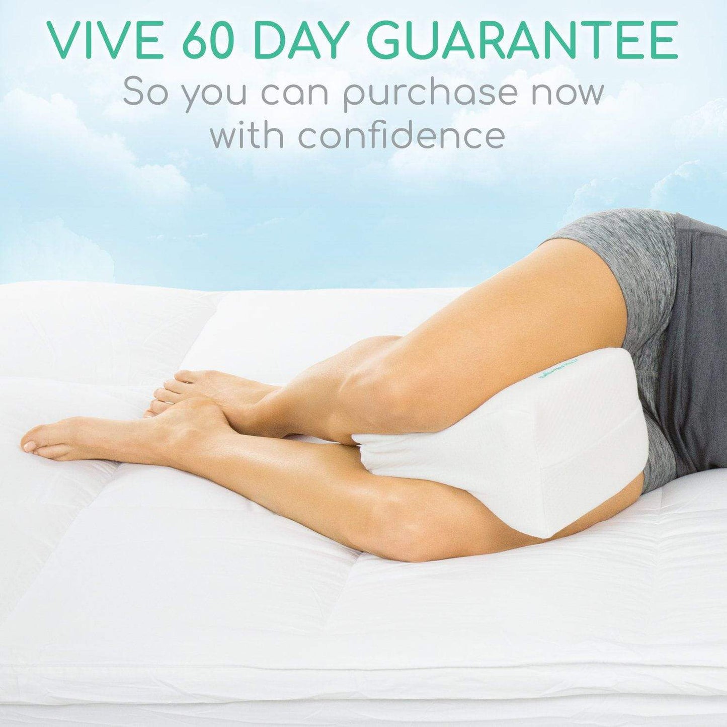 Knee Pillow By Vive Health