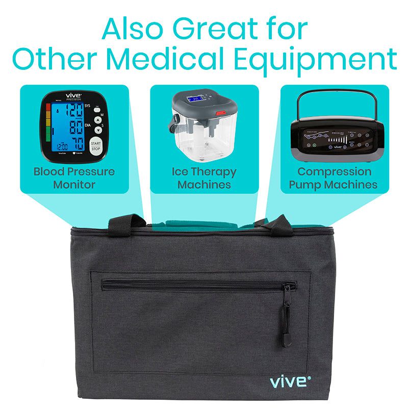 Vive Multi Purpose Carry Bag (Ice Therapy Machine & Leg Compression Pump Compatible)