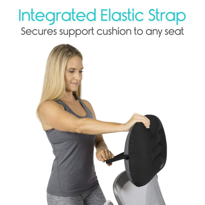 Inflatable Lumbar Cushion By Vive Health