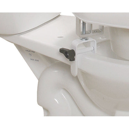 Drive Medical Padded Raised Toilet Seat Riser