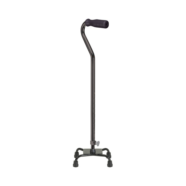 Small Quad Cane With Foam Grip by Drive Medical