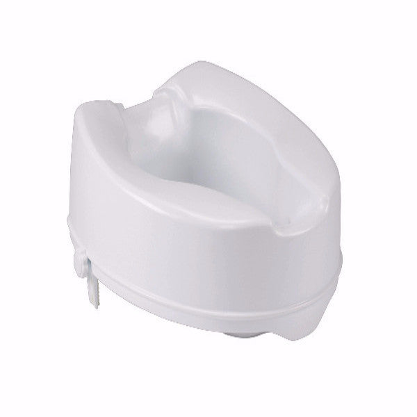 Raised Toilet Seat with Lock by Drive Medical