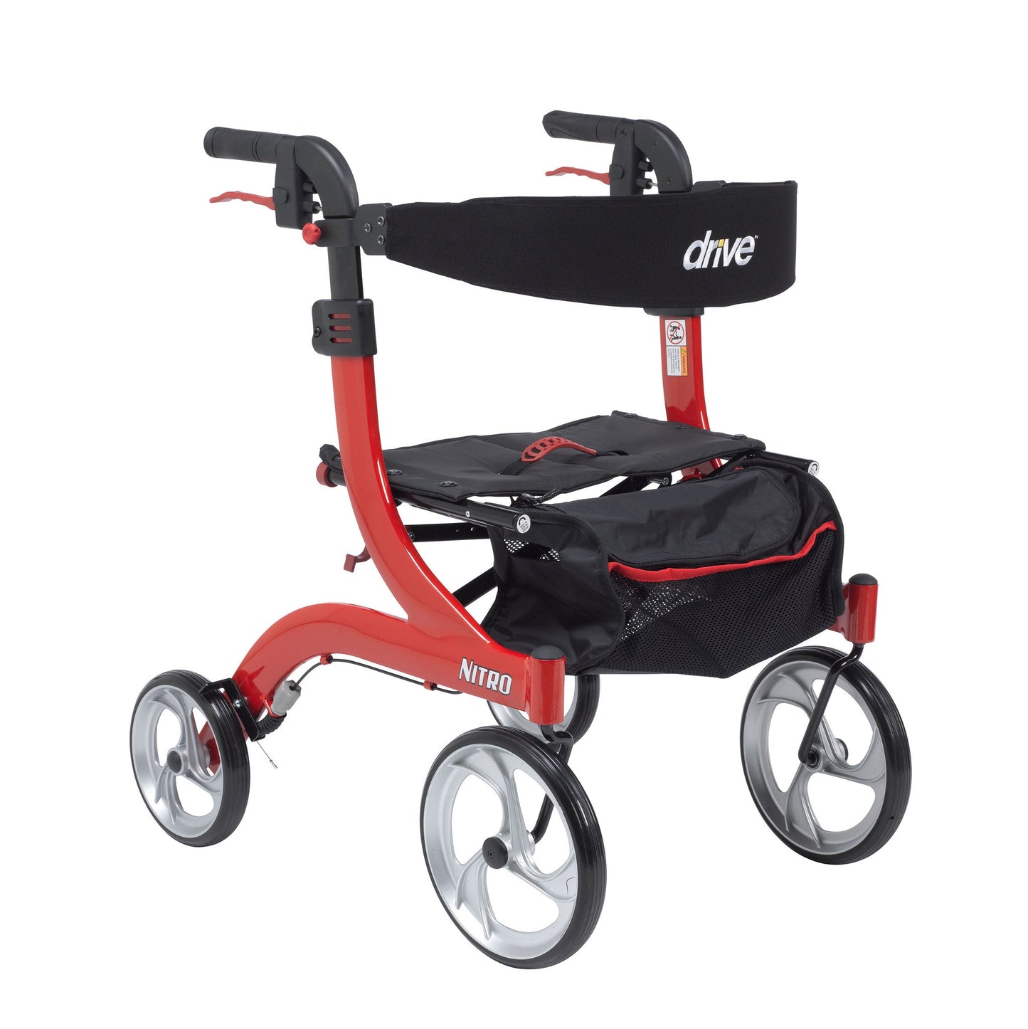 Nitro Euro Style Walker Rollator Hemi Height