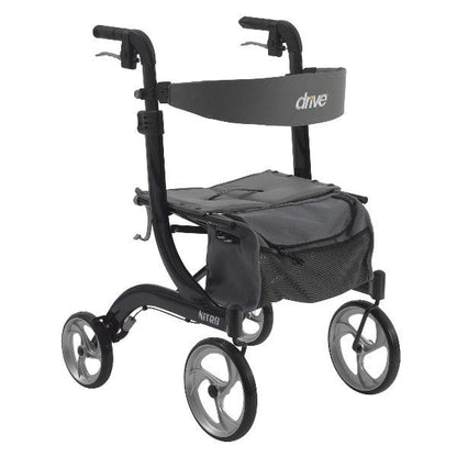 Nitro Aluminum Rollator With 10" Casters