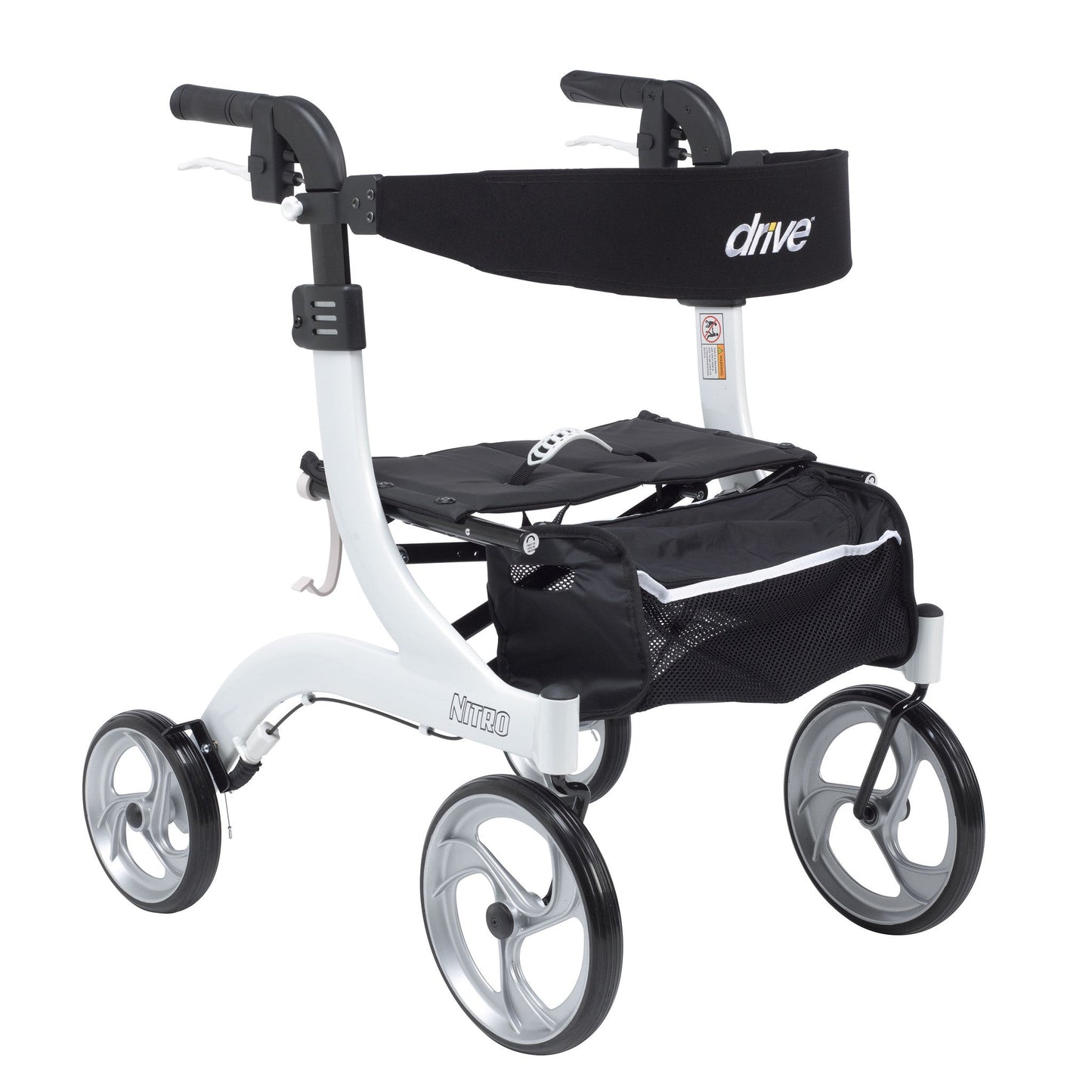 Nitro Euro Style Walker Rollator Hemi Height