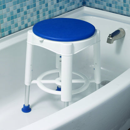 Bathroom Safety Swivel Seat Shower Stool