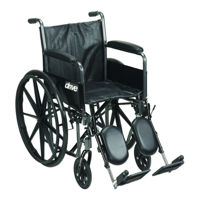 Silver Sport 2 Wheelchair, Detachable Full Arms