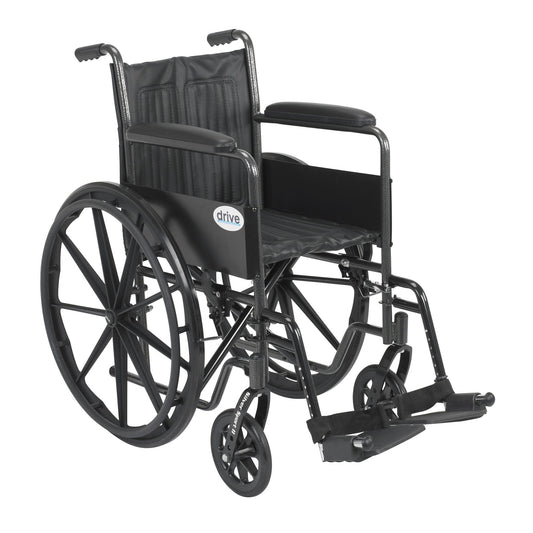 Silver Sport 2 Wheelchair, Non Removable Fixed Arms