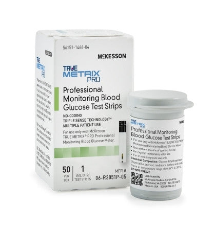 True Metrix Pro Diabetic Test Strips Comes With Free Meter